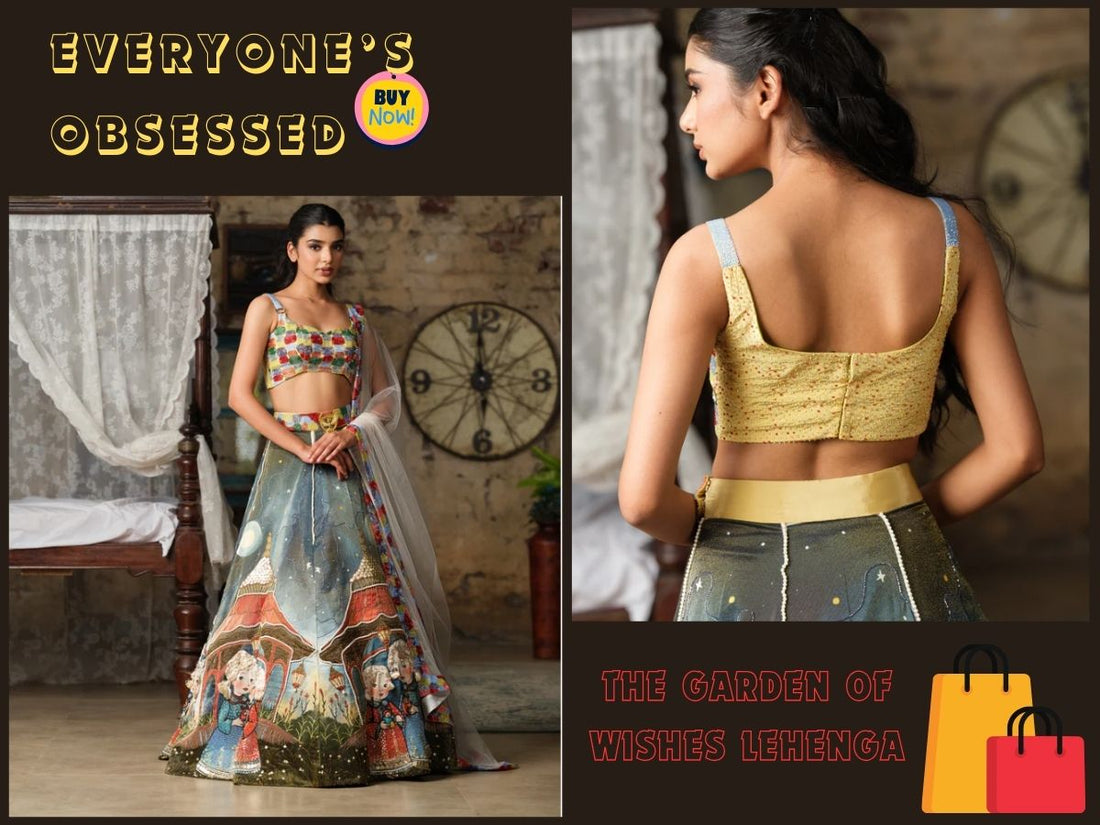 Why Everyone’s Obsessed with The Garden of Wishes Lehenga