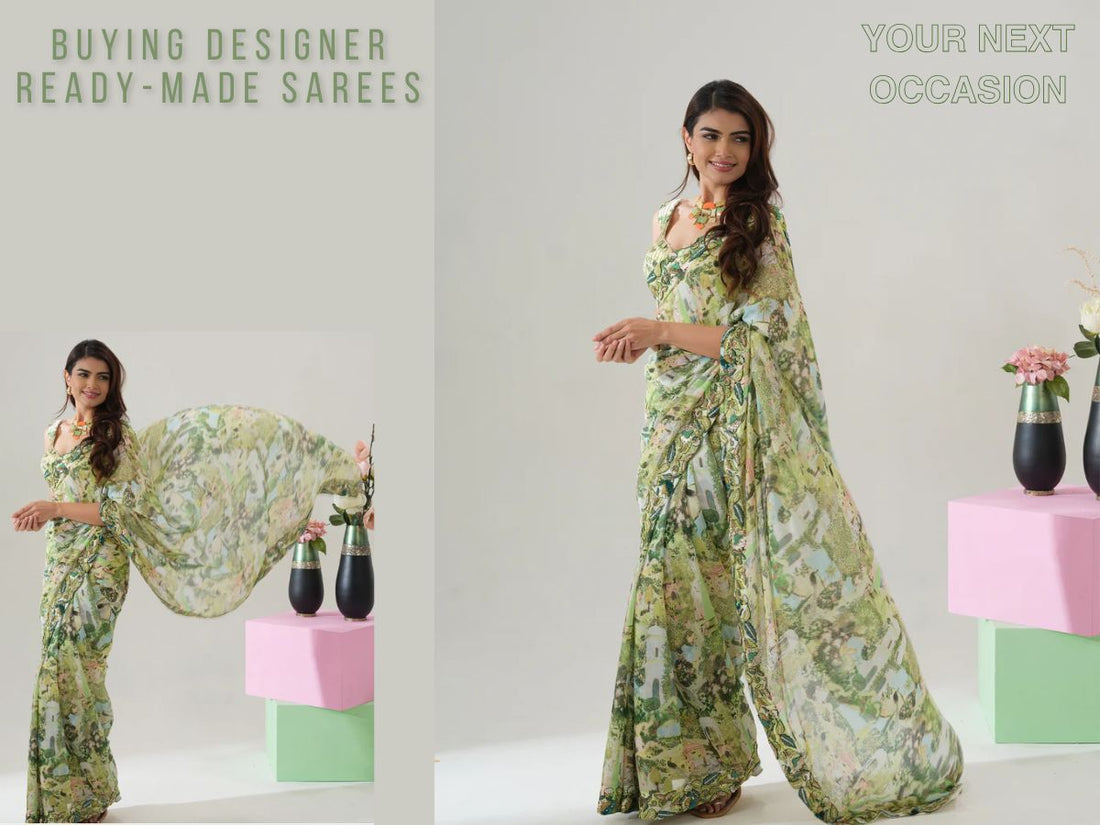 Why Buying Designer Ready-Made Sarees Online is the Best Decision for Your Next Occasion