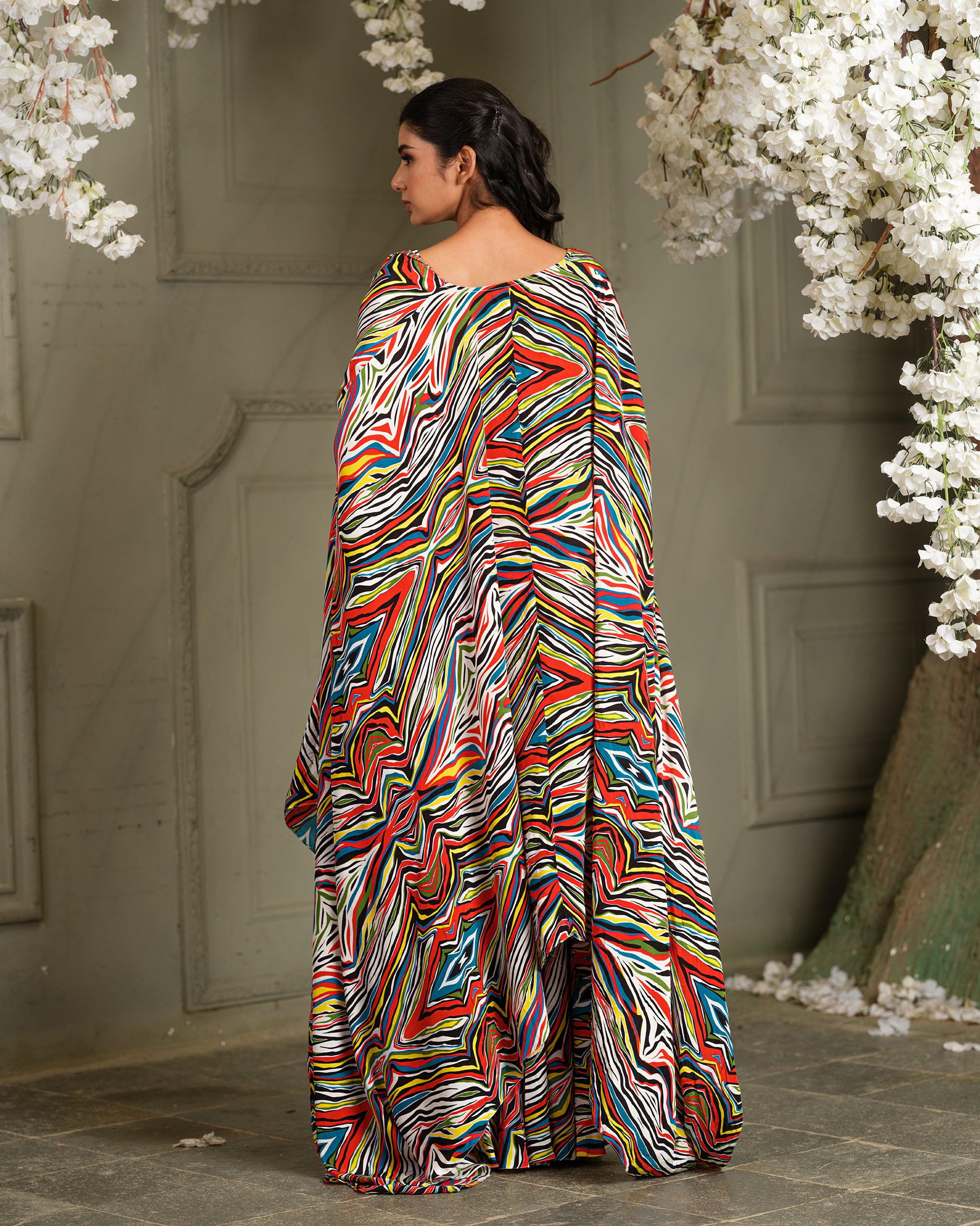 Elegant Drape Sharara Set